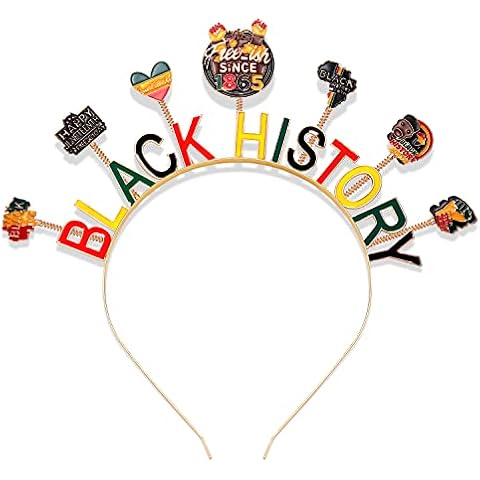PHALIN African Headbands for Women Black History Juneteenth Headband Ethnic African Women Flag Independence Day Accessory Cover