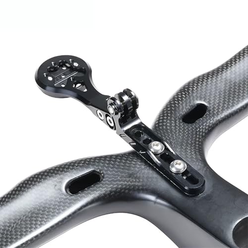 BSSOK Aero Integrated Handlebar System Out Front Bicycle Computer Mount for Garmin Edge Wahoo Elemnt Bryton Fits Canyon CEP Cockpits and Wilier Filante Bar Handlebar and More - Thumbnail 5