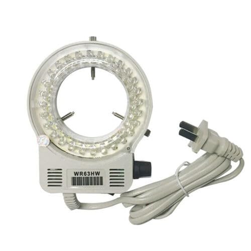 Adjustable White LED Ring Light Illuminator WR63HW for Meiji EMZ Microscope