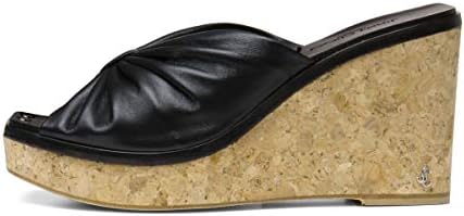 JIMMY CHOO ブラックウェッジサンダル JIMMY CHOO ブラックウェッジサンダル38 ウェッジサンダル 黒