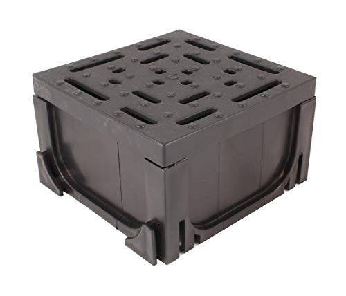 Image of URA WATER - Four-Way Connector for Black Plastic Drain UA-100 Series