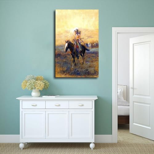Toile Charles M Russell pour décorer un mur vide