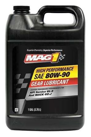 Gear Oil, 80W-90, 1 Gal.