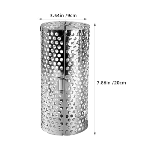 Cage rotative barbecue en acier pour ne plus brûler vos viandes