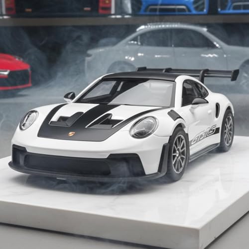 Image of Royal Cellar RC Drift Car 1:24 Scale 4WD | 20KM /H High-Speed Remote Control Car with LED Lights | 2.4GHz Rechargeable Drift Racing Car with Extra Tires & Cones | Gift Boys & Girls (Sparking Porshe)