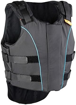 Airowear Girls Teen Outlyne Body Protectors T2 Short Navy/Grey