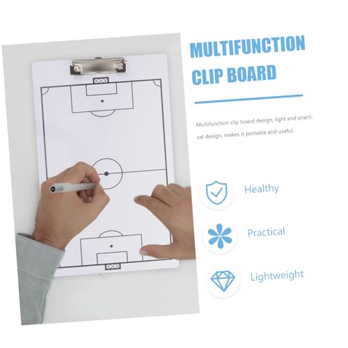 VANZACK Handball Coaching Board Kit 1 Set PVC Board for Team Handball Clipboard - Thumbnail 4