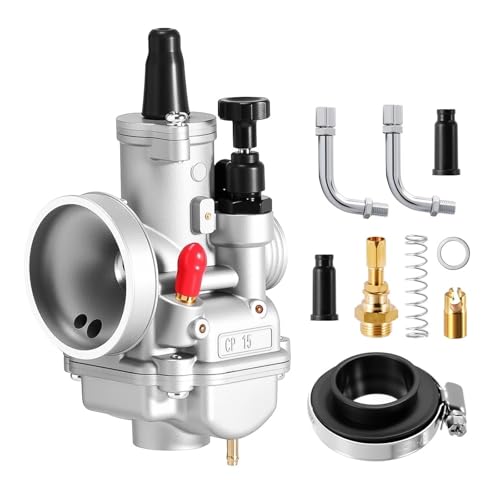 Carburateur moto 15mm pour réparer les pannes de moteur Piaggio 50cc