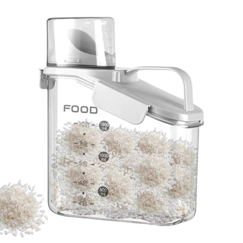Recipiente para cereales secos y caja de conservación de alimentos 2