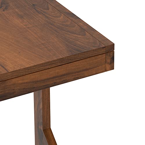 Image of Amazon Brand - Solimo Edmyg Modern End Table (Acacia Wood, Natural Finish) 15 * 15 * 22