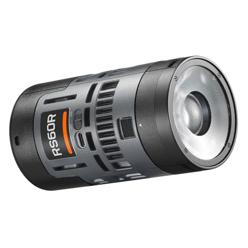 Image of Godox RS60R 60W Bi 1800K-10000K Color LED Light Provides Creative Lighting Control with Multiple Modes, Including CCT, HSI,RGBW, and FX.