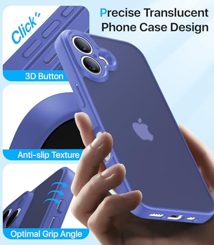 Coque antichoc iPhone 16 fine et translucide pour protéger des chutes lourdes - 6