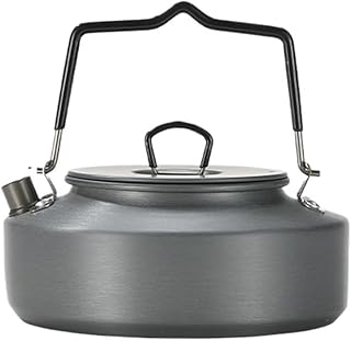 Hervidor de agua portátil for acampar | Tetera de campamento duradera | Ideal for Bushcraft y uso en fogatas al aire libre. (Color : S800)