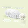 Intrinsics Portable 100% Cotton Coil (40 ft) – Professional, High Absorbency, and Non-Reinforced Spun Cotton Roll | Medical-Grade Esthetician Supplies for Perms, Salon Hair Color & Nail Care #1