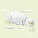 Intrinsics Portable 100% Cotton Coil – 40ft Non-Reinforced, Organic Spun Cotton Roll, Esthetician Supplies for Perms, Skincare, Nails, and Salon Use
