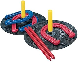 Champion Sports IHS1 Rubber Horseshoe Set