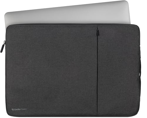 Housse ordinateur 17 pouces Gecko Covers pochette PC portable noire