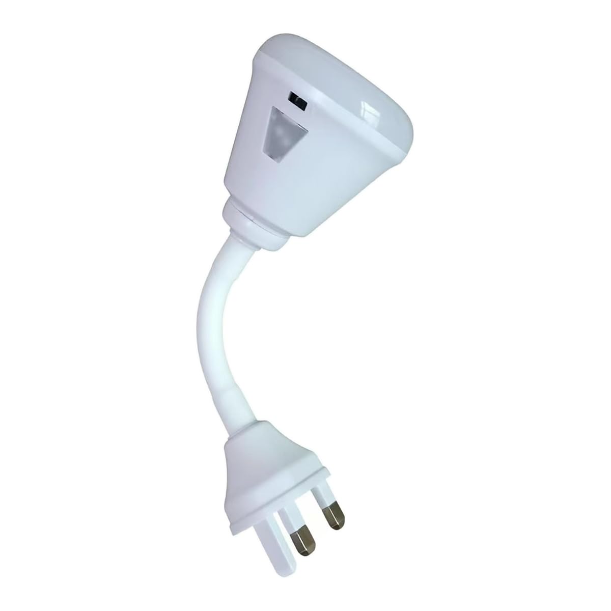 Plug in Motion Sensor Night Light, LED Infrared Sensor Light 6W Light AC 85-265V PIR Infrared Sensor Motion Detector Light Bulb Lamp (Warm White)