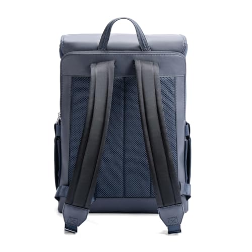Maverick & Co. Maximus Men’s Laptop Backpack – Work, Travel, Tech, Business, Nylon, Stylish College Daypack (Navy)3