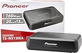 Generic Pioneer TS-WX130EA - Space Saving Amplified Underseat Subwoofer 160W with Class D Amplified subwoofers Bundle with 1 Mc Laren Sound Systems RCA Cable MLC-1.5B (2 Items), Black