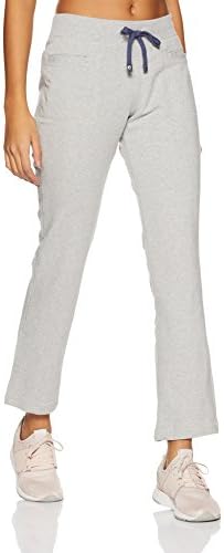 Jockey UL07 Women Super Combed Cotton French Terry Track Pant with Side Pockets