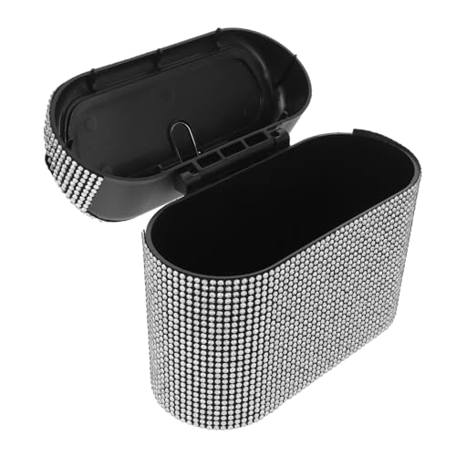 Mini poubelle de voiture pailletée pour éliminer les déchets de votre habitacle
