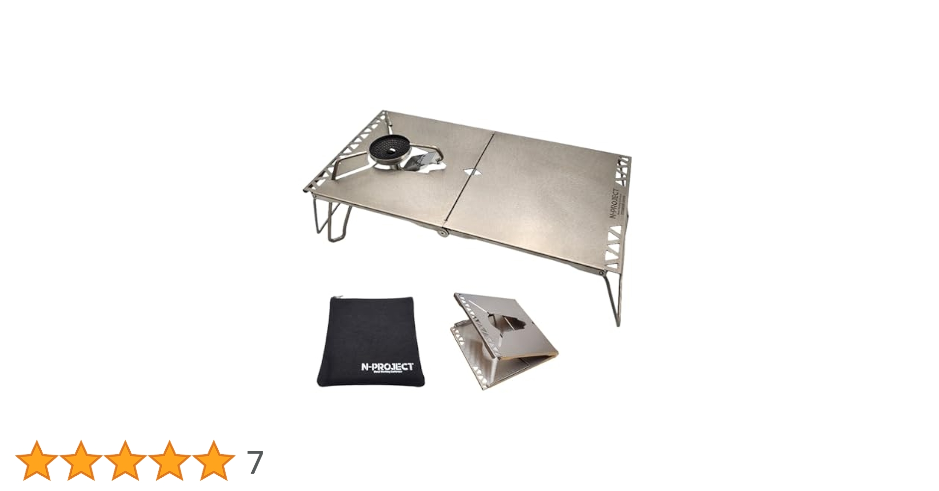 N-project チタン遮熱テーブル ST-350 TriTrail 専用 Amazon.co.jp: N-project チタン遮熱テーブル 折畳式 SOTO ST