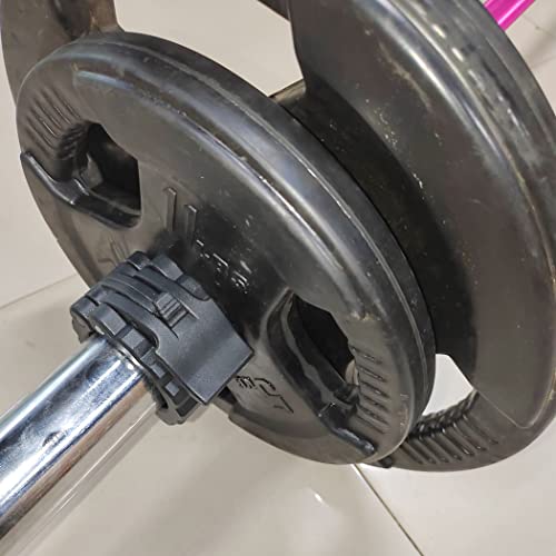 Jdiano Weight Barbell Clip 2 Inch Olympic Barbell Clamp - For Weightlifting Bar Non Slip Quick Release Gym Workout Exercise Collars For Strength Training (Red) #TOP4