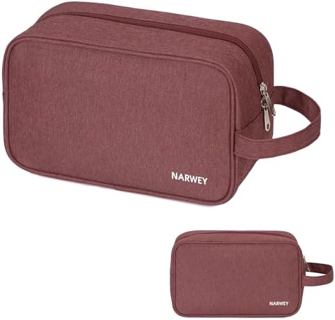 Travel Toiletry Wash Bag for Men and Women Traveling Dopp Kit Shaving Bag for Toiletries Accessories (Navy Blue)