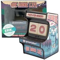 Calendario perpetuo sobremesa Maquina Arcade - Decoracion gamer