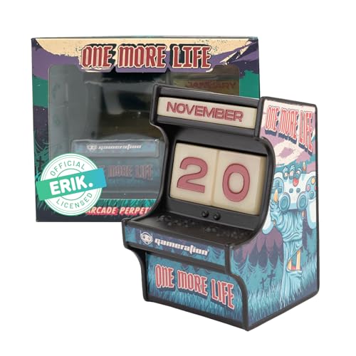 Calendario perpetuo sobremesa Maquina Arcade - Decoracion gamer : Setup gaming Brilla en la ocuridad - Regalos gamer | Decoracion escritorio, Decoracion habitacion juvenil