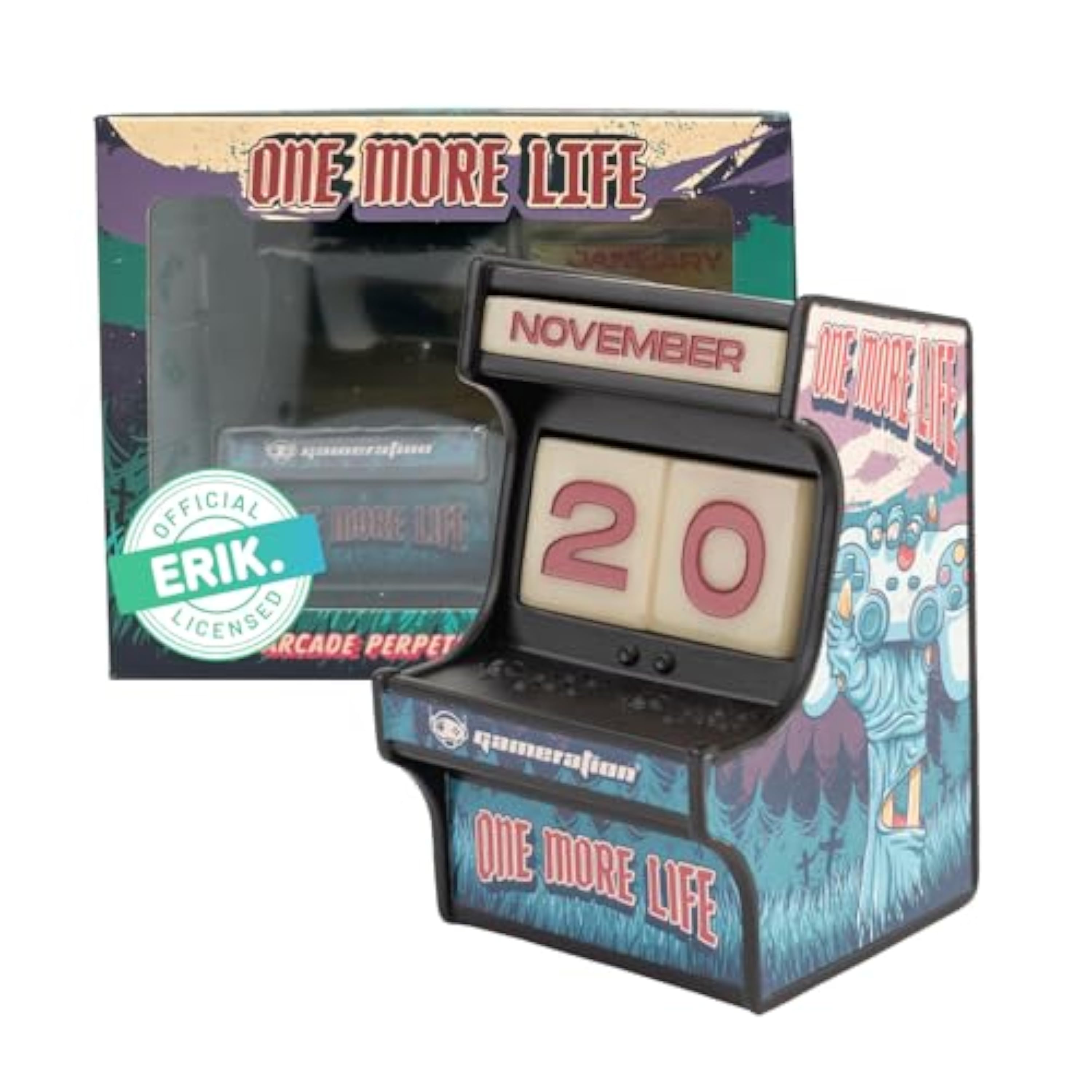 Calendario perpetuo sobremesa Maquina Arcade - Decoracion gamer : Setup gaming Brilla en la ocuridad - Regalos gamer | Decoracion escritorio, Decoracion habitacion juvenil