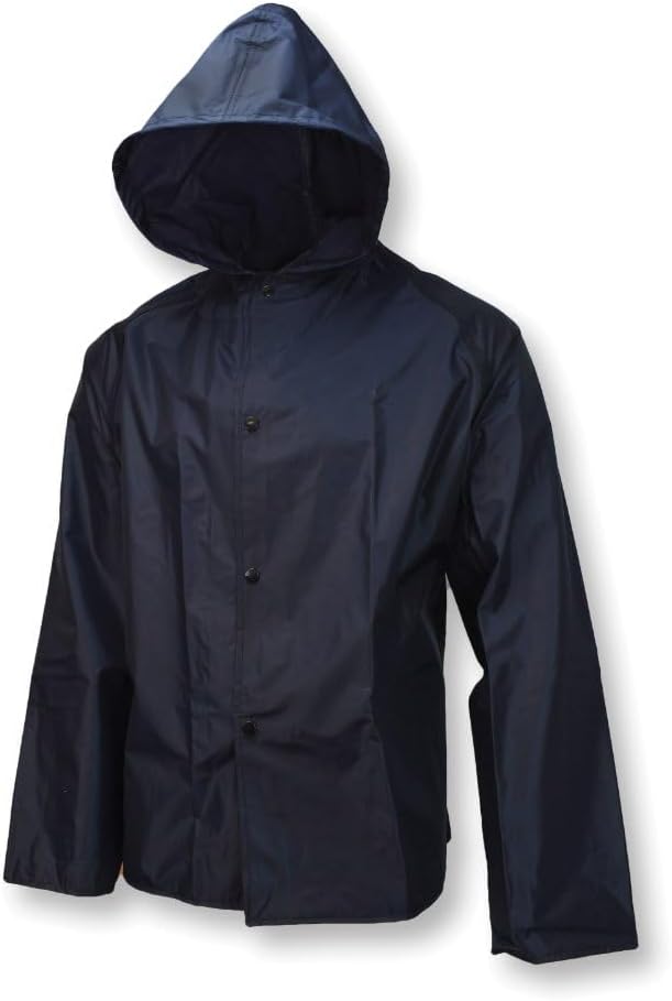 Sani Light 77 Series Jacket with Hood - Navy - Size 2X
