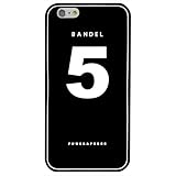 BANDEL(バンデル) アイフォンケース6Plus対応 No.5ブラック iPhone6Plus:大きさ(約):縦 162mm×横 81mm×高さ 10.5mm/重さ(約):49g