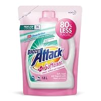 BIOZET ATTACK Plus Softener Laundry Liquid Detergent Refill, Clear, 482480