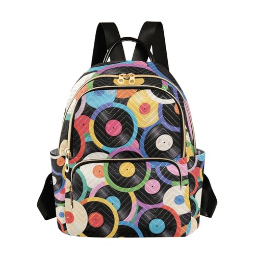 Sac à dos femme 14 pouces antivol et léger à motif dessin animé