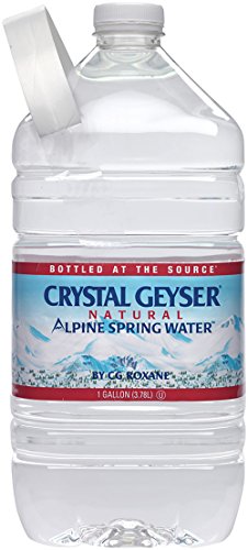 Crystal Geyser Alpine Spring Water, 128 Fl Oz Bottles (Pack Of 6), Total: 768 Fl Oz #TOP1
