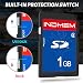 INDMEM SD-Karte, 1 GB, 10 Packungen, Klasse 4, 1 GB, MLC Flash-Speicherkarte, Standard, Secure Digital Karten