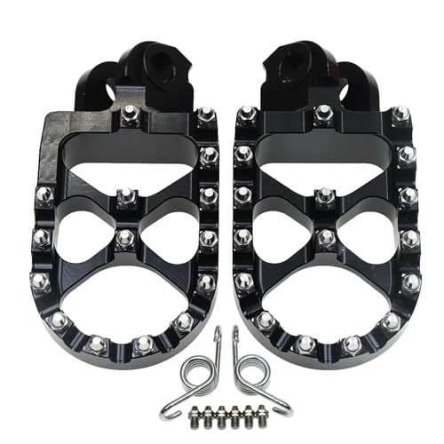 Motocross-Fußrasten Für Husqvarna 701 NORDEN 901 TC65 TC85 TC125 FC250-450 TC250 TE/FE150-501 FS450 Pedale(Black)