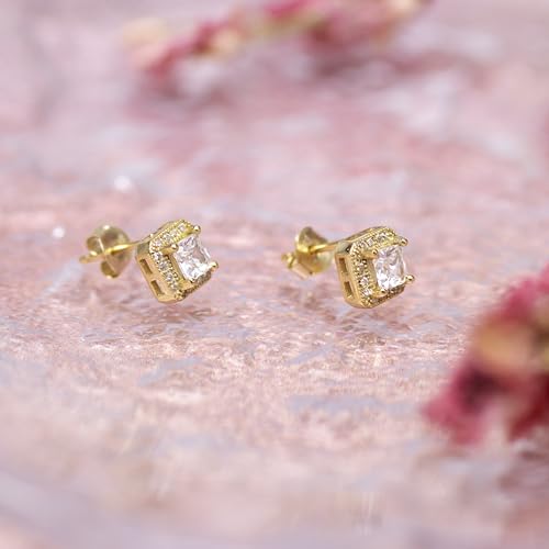 Tuscany Silver Orecchini a Perno da Donna in