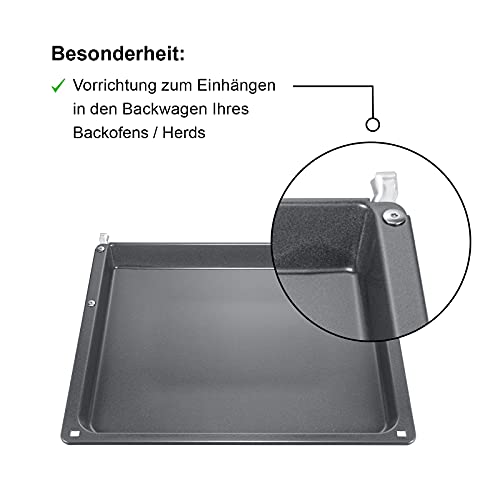 Plaque de cuisson émaillée robuste Siemens HZ541000 gris foncé - 5