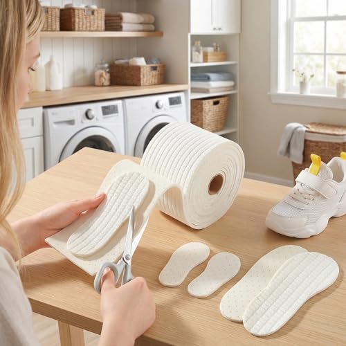 Kit de suelas para zapatos de crochet tamaño 60 x 3.5 in ajustables miniatura 3