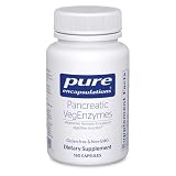 Pure Encapsulations Pancreatic VegEnzymes | Hypoallergenic Supplement for Carbohydrate, Lipid and Protein Digestion* | 180 Capsules