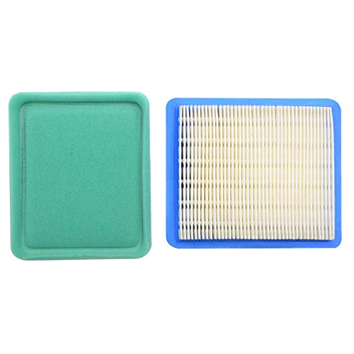 AHL 1 pack filtre à air 491588S préfiltre de remplacement pour tondeuse Briggs and Stratton 491588 399959 4915885 625e 675ex 725ex, LG491588JD, Troy-Bilt TB110 TB130 TB230 TB320 Cover