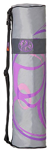 Preisvergleich Produktbild Tragebeutel für Yogamatten aubergine Nylon
