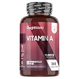 WeightWorld Augenvitamine - Vegane Vitamin A Tabletten