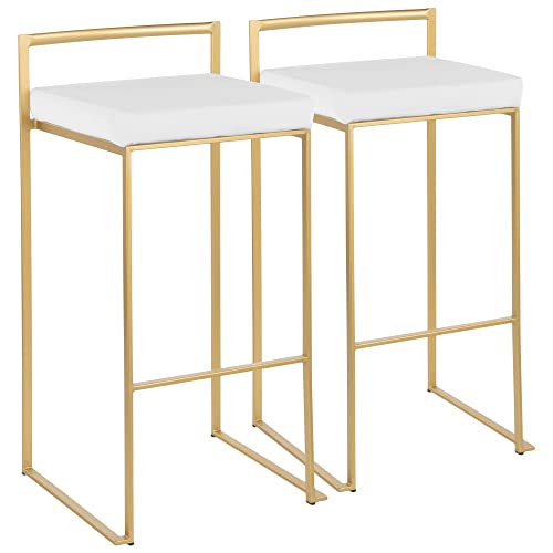 Lumisource Fuji Stacker Barstool - Set Of 2 #TOP14