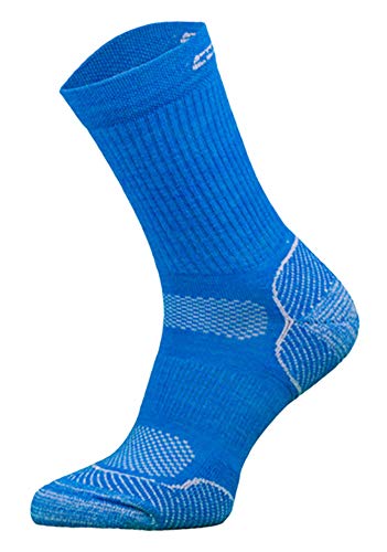 Bas de contention chaussettes sport COMODO running compression bleu 39-42