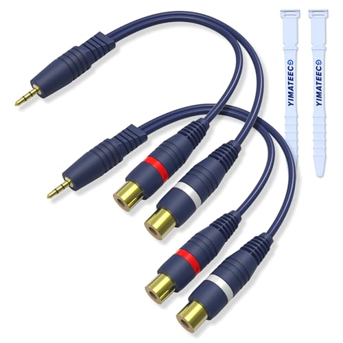 YIMATEECO 3.5mm to RCA Splitter Cable