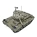 Ssccgym Remote Control Light Tank M24 Chaffee Tank 1/16 War RC Military Vehicle Simulation Smoke Barrel Telescoping NO-Shooting Sound Effect Collection Model 34CM (3.0 Mainboard)